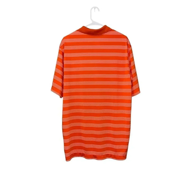 Nike Tour Performance Dry-Fit Golf Polo Orange Shirt Men's Size XL Swoosh Logo‎ - Picture 4 of 4